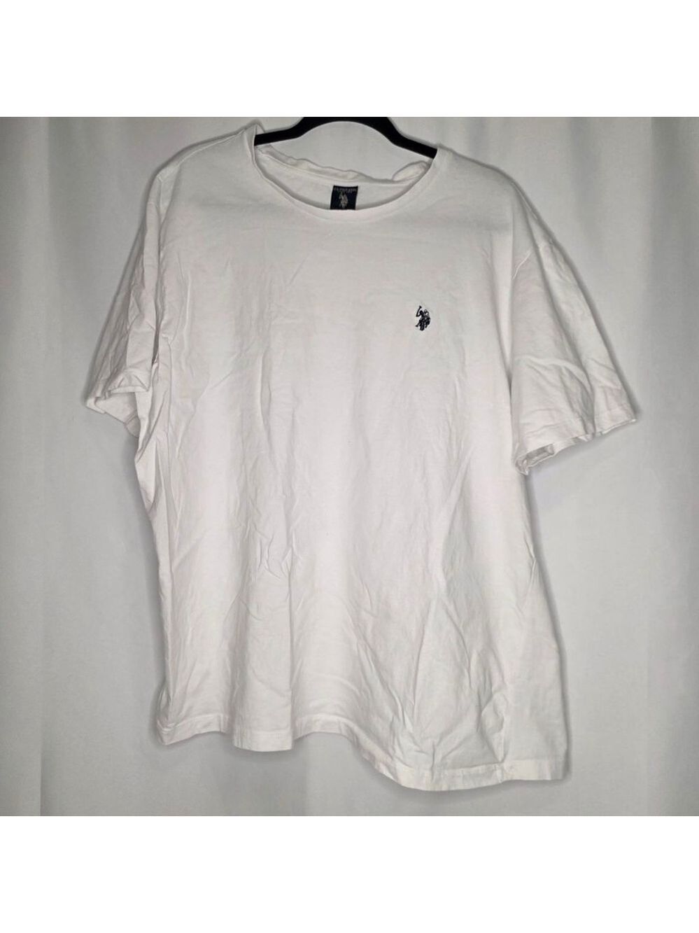 Men's U.S. Polo Assn. White Short Sleeve Tee XXL